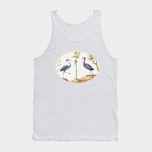 Two Herons with a Sunflower (1575–1580) Tank Top